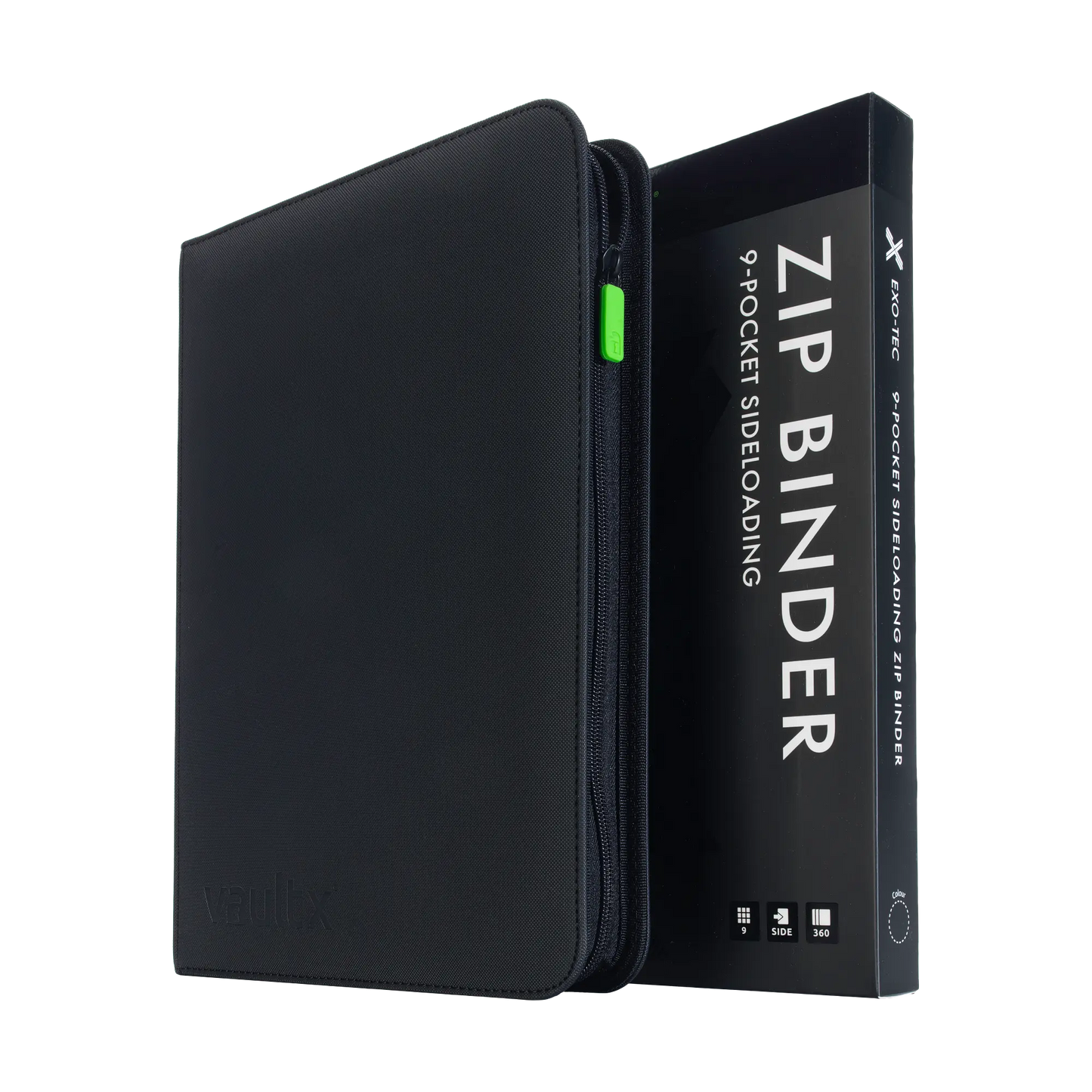 Vault X 9-Pocket Exo-Tec® Zip Binder – Sort