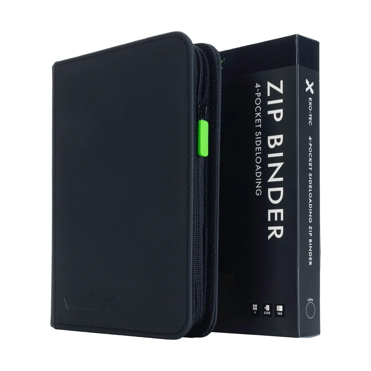 VaultX 4-Pocket Exo-Tec® Zip Binder - Sort