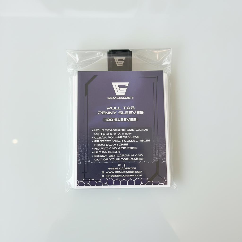 GemLoader Pull Tab Penny Sleeves