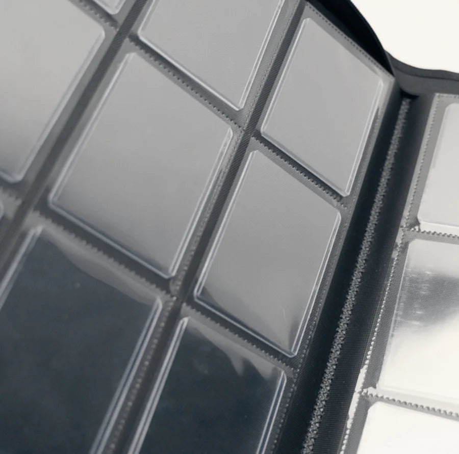 Gemloader Premium Toploader Binder  – 3x3 pockets til 216 toploaders