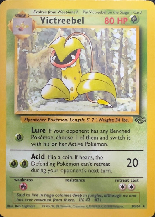Victreebel (non-holo) 30/64 - Pokemon Jungle (WOTC)