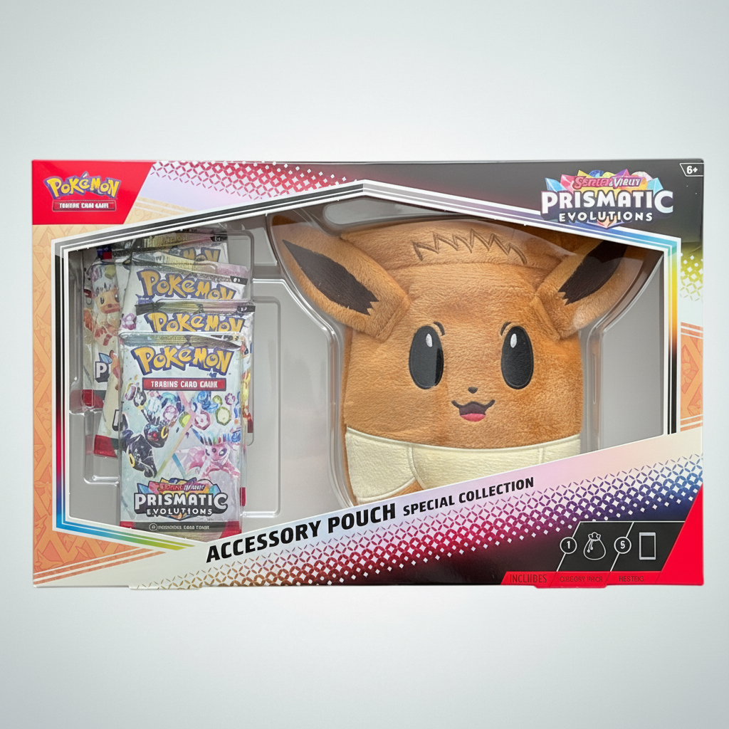 Pokémon TCG: 5x Booster Blister Pouch: Prismatic Evolutions