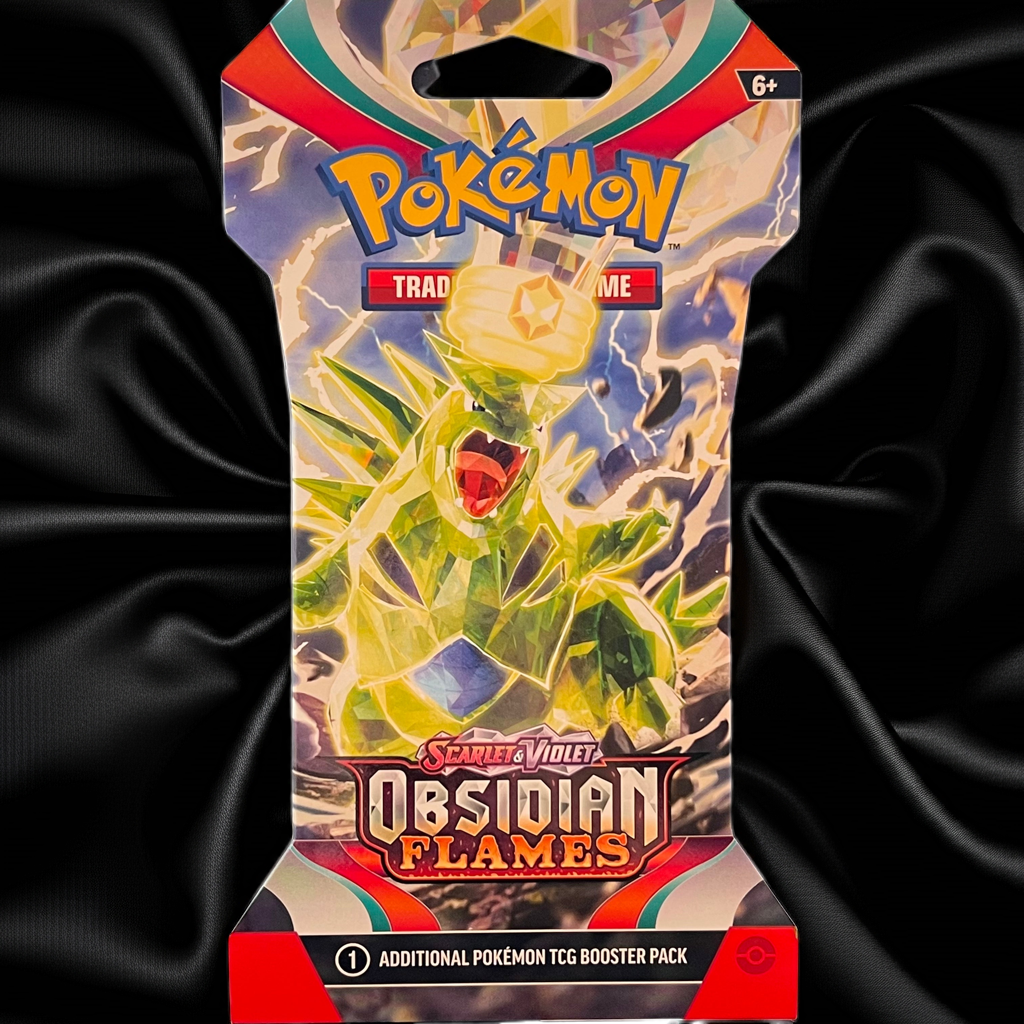 Pokémon TCG: Sleeved booster pack - Scarlet & Violet: Obsidian Flames