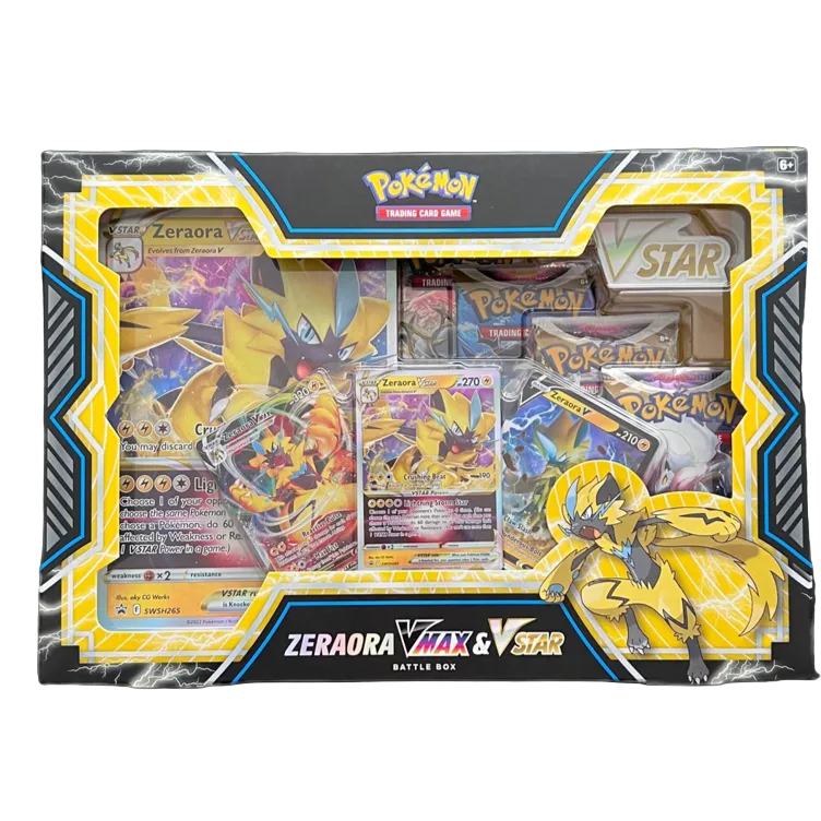 Pokémon TCG: Zeraora Vmax & Vstar Battle Box