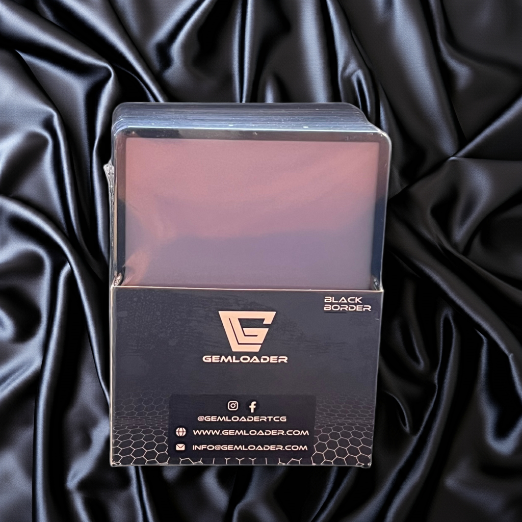GemLoader Black Border Toploader