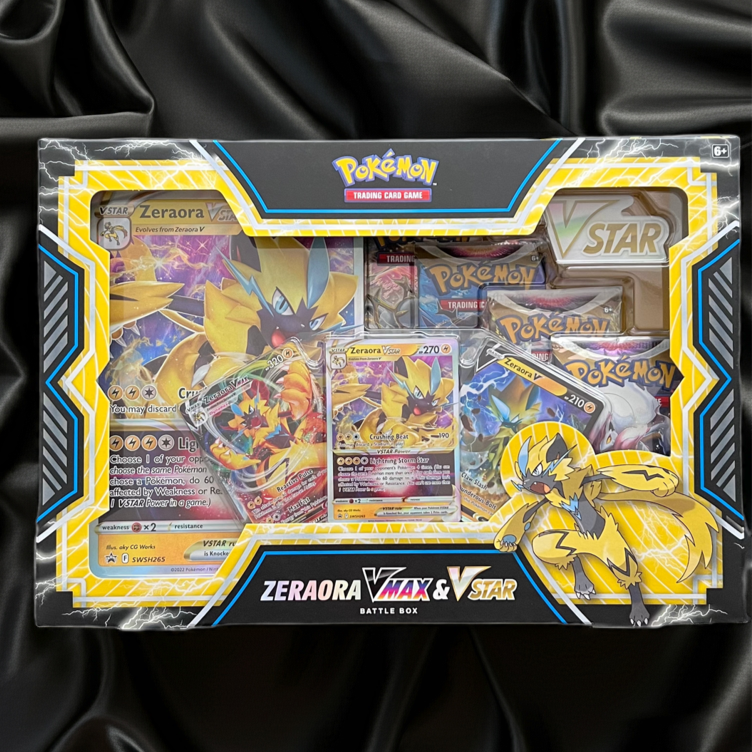 Pokémon TCG: Zeraora Vmax & Vstar Battle Box