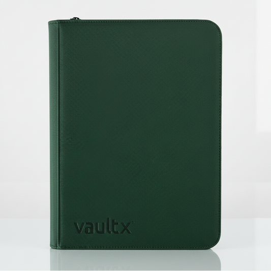 Vault X 9-Pocket Exo-Tec® Zip Binder – Grøn