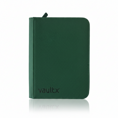 VaultX 4-Pocket Exo-Tec® Zip Binder - Grøn