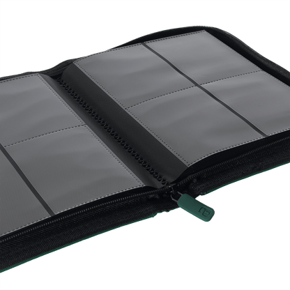 VaultX 4-Pocket Exo-Tec® Zip Binder - Grøn