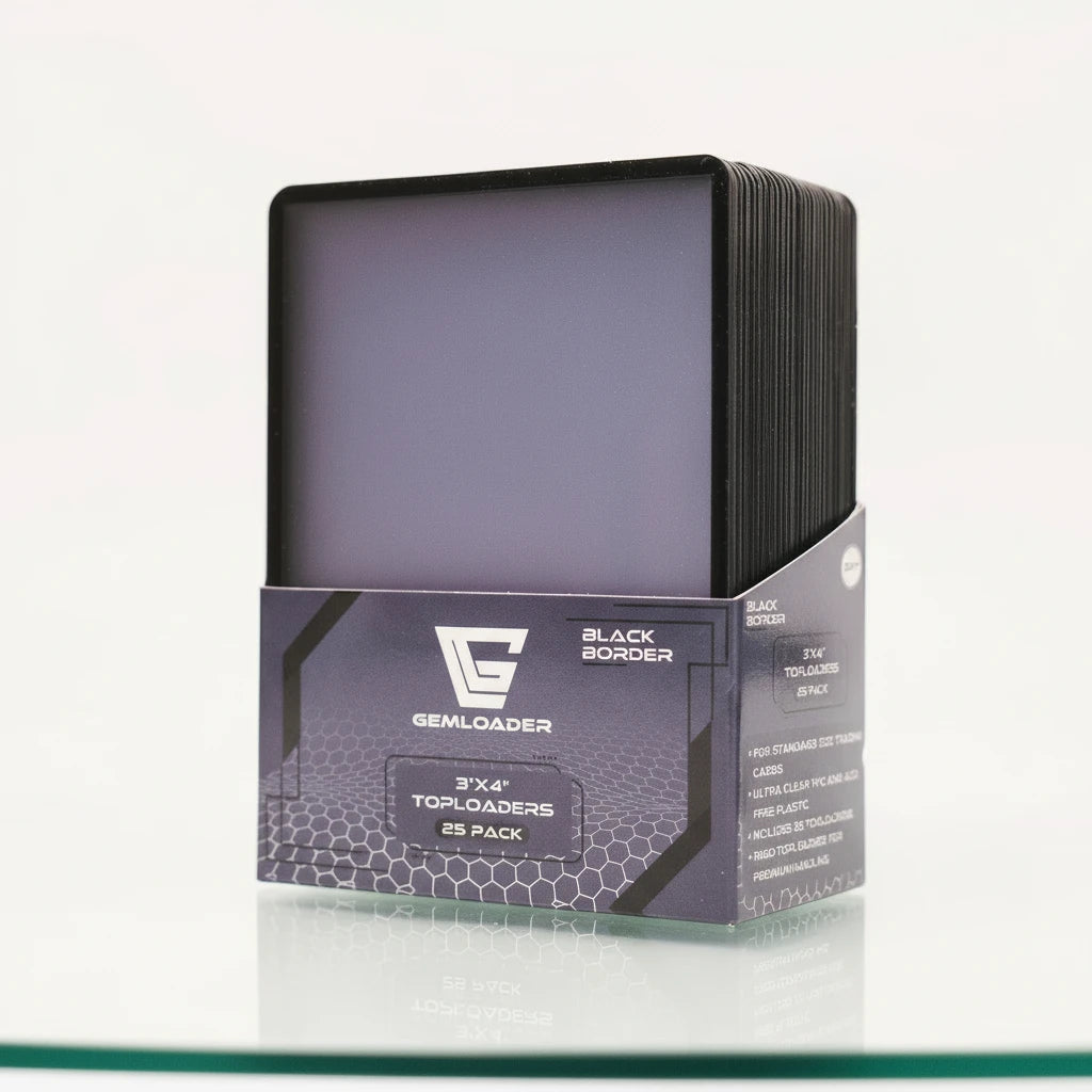 GemLoader Black Border Toploader