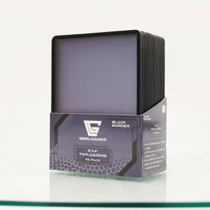 GemLoader Black Border Toploader