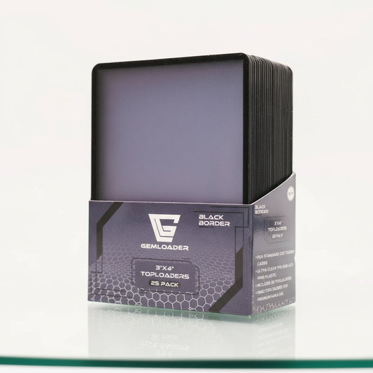 GemLoader Black Border Toploader