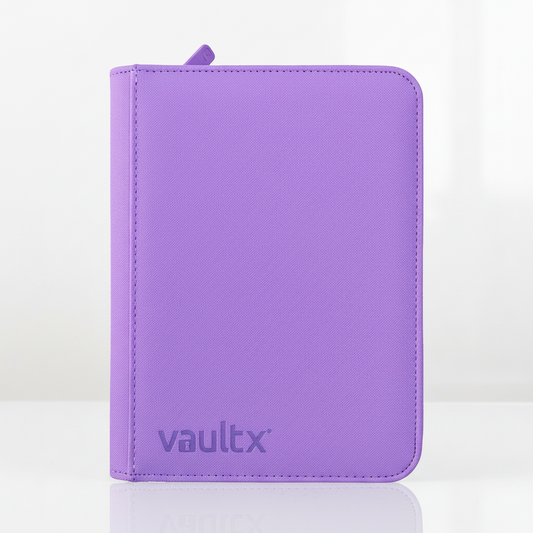 VaultX 4-Pocket Exo-Tec® Zip Binder - Lilla