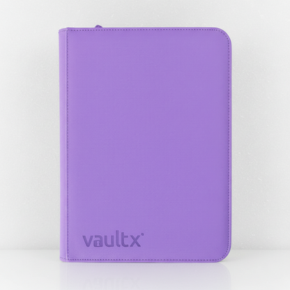 Vault X 9-Pocket Exo-Tec® Zip Binder – Lilla