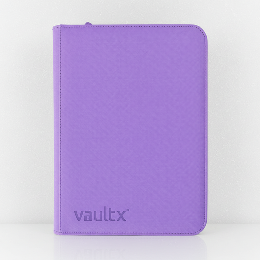 Vault X 9-Pocket Exo-Tec® Zip Binder – Lilla