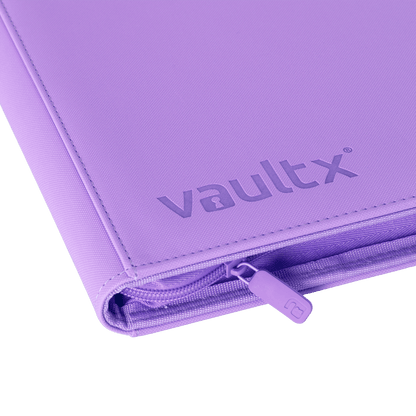 Vault X 9-Pocket Exo-Tec® Zip Binder – Lilla