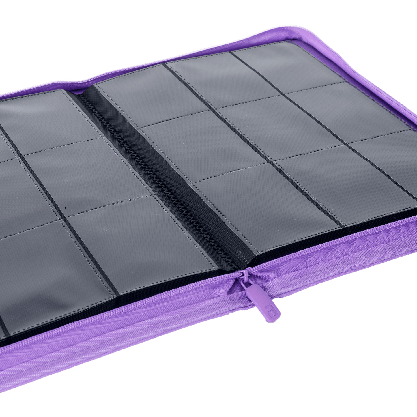 Vault X 9-Pocket Exo-Tec® Zip Binder – Lilla